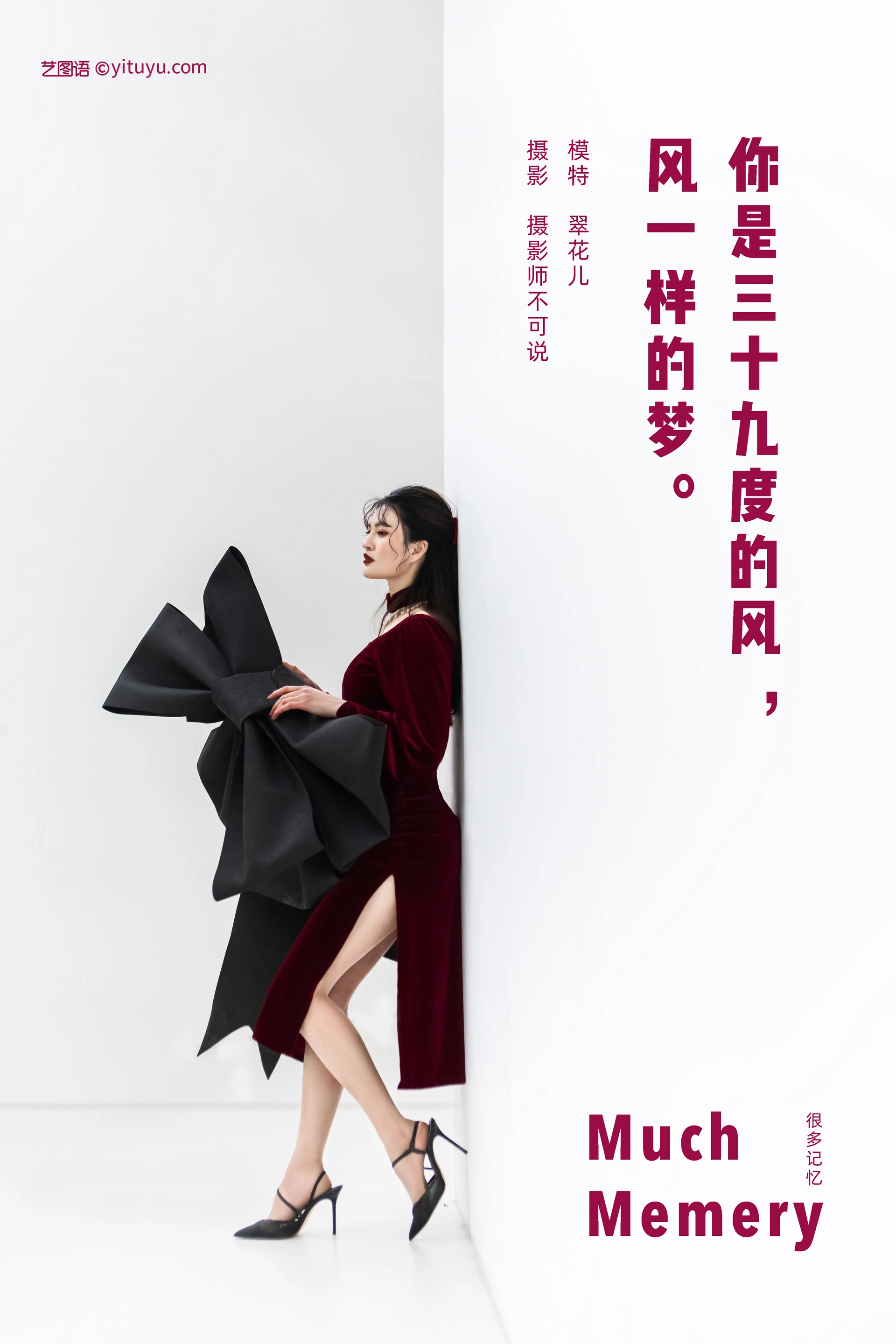 [YITUYU艺图语]2022.01.01 Much Memory 翠花儿 0